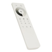 GLOBOSTAR® DIMMERGROUP  RF 2.4G Ασύρματο Χειριστήριο Αφής 3 Ζωνών για Dimmer 73314 DC3V 2 x AAA IP20 - RF 2.4G - Μ15 x Π4 x Υ1cm