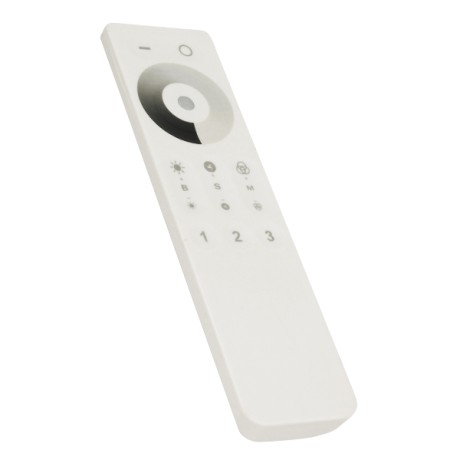 GLOBOSTAR® DIMMERGROUP  RF 2.4G Ασύρματο Χειριστήριο Αφής 3 Ζωνών για Dimmer 73314 DC3V 2 x AAA IP20 - RF 2.4G - Μ15 x Π4 x Υ1cm
