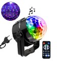 GLOBOSTAR® DISCOBALL  Disco Μπάλα Φωτορυθμικό με RF Ασύρματο Χειριστήριο LED 15W 750lm 180° AC 220-240V IP20 Πολύχρωμο RGB - Μ11 x Π8.6 x Υ13cm
