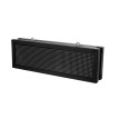 GLOBOSTAR® DISPLAY  Κυλιόμενη Ψηφιακή Επιγραφή 64x16cm P10 Διπλής Όψης LED AC 220-240V Αδιάβροχο IP65 RGB - WiFi Control μέσω FK APP - Αισθητήρας Θερμοκρασίας & Υγρασίας - Μ70.5 x Π11 x Υ22.5cm