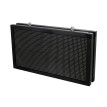GLOBOSTAR® DISPLAY  Κυλιόμενη Ψηφιακή Επιγραφή 64x32cm P10 Διπλής Όψης LED AC 220-240V Αδιάβροχο IP65 Μπλε - WiFi Control μέσω FK APP - Αισθητήρας Θερμοκρασίας & Υγρασίας - Μ70 x Π11 x Υ38.5cm