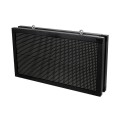 GLOBOSTAR® DISPLAY  Κυλιόμενη Ψηφιακή Επιγραφή 64x32cm P10 Διπλής Όψης LED AC 220-240V Αδιάβροχο IP65 Μπλε - WiFi Control μέσω FK APP - Αισθητήρας Θερμοκρασίας & Υγρασίας - Μ70 x Π11 x Υ38.5cm