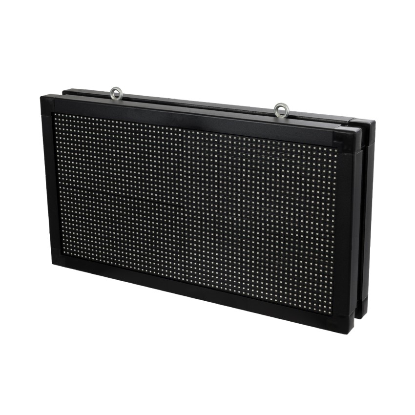 GLOBOSTAR® DISPLAY  Κυλιόμενη Ψηφιακή Επιγραφή 64x32cm P10 Διπλής Όψης LED AC 220-240V Αδιάβροχο IP65 RGB - WiFi Control μέσω FK APP - Αισθητήρας Θερμοκρασίας & Υγρασίας - Μ70 x Π11 x Υ38.5cm
