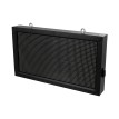 GLOBOSTAR® DISPLAY  Κυλιόμενη Ψηφιακή Επιγραφή 64x32cm P10 Μονής Όψης LED AC 220-240V Αδιάβροχο IP65 Κόκκινο - WiFi Control μέσω FK APP - Αισθητήρας Θερμοκρασίας & Υγρασίας - Μ72 x Π9 x Υ42.5cm
