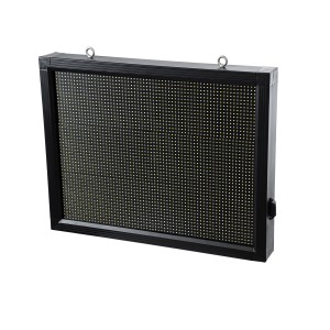 GLOBOSTAR® DISPLAY  Κυλιόμενη Ψηφιακή Επιγραφή 64x48cm P10 Μονής Όψης LED AC 220-240V Αδιάβροχο IP65 Ψυχρό Λευκό 6000K - WiFi Control μέσω FK APP - Αισθητήρας Θερμοκρασίας & Υγρασίας - Μ72 x Π9 x Υ56cm