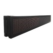 GLOBOSTAR® DISPLAY  Κυλιόμενη Ψηφιακή Επιγραφή Διπλής Όψης 160x16cm P10 160x16 Pixel LED 250W AC 220-240V Αδιάβροχο IP65 Κόκκινο - WiFi Control μέσω FK APP - Αισθητήρας Θερμοκρασίας & Υγρασίας - Μ168 x Π12 x Υ24cm
