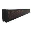 GLOBOSTAR® DISPLAY  Κυλιόμενη Ψηφιακή Επιγραφή Διπλής Όψης 160x16cm P10 160x16 Pixel LED 250W AC 220-240V Αδιάβροχο IP65 Κόκκινο - WiFi Control μέσω FK APP - Αισθητήρας Θερμοκρασίας & Υγρασίας - Μ168 x Π12 x Υ24cm