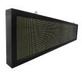 GLOBOSTAR® DISPLAY  Κυλιόμενη Ψηφιακή Επιγραφή Μονής Όψης 160x32cm P10 160x32 Pixel LED 250W AC 220-240V Αδιάβροχο IP65 Ψυχρό Λευκό 6000K - WiFi Control μέσω FK APP - Αισθητήρας Θερμοκρασίας & Υγρασίας - Μ168 x Π9 x Υ40cm