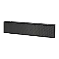 GLOBOSTAR® DISPLAY  Κυλιόμενη Ψηφιακή Επιγραφή P10 Διπλής Όψης LED AC 220-240V Αδιάβροχο IP65 Κόκκινο - WiFi Control μέσω FK APP - Αισθητήρας Θερμοκρασίας & Υγρασίας - Μ166 x Π11 x Υ38cm