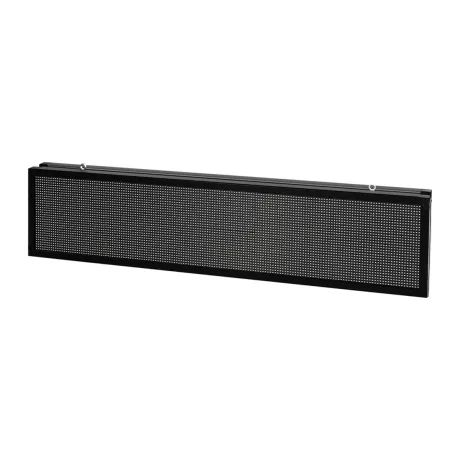 GLOBOSTAR® DISPLAY  Κυλιόμενη Ψηφιακή Επιγραφή P10 Διπλής Όψης LED AC 220-240V Αδιάβροχο IP65 Κόκκινο - WiFi Control μέσω FK APP - Αισθητήρας Θερμοκρασίας & Υγρασίας - Μ166 x Π11 x Υ38cm