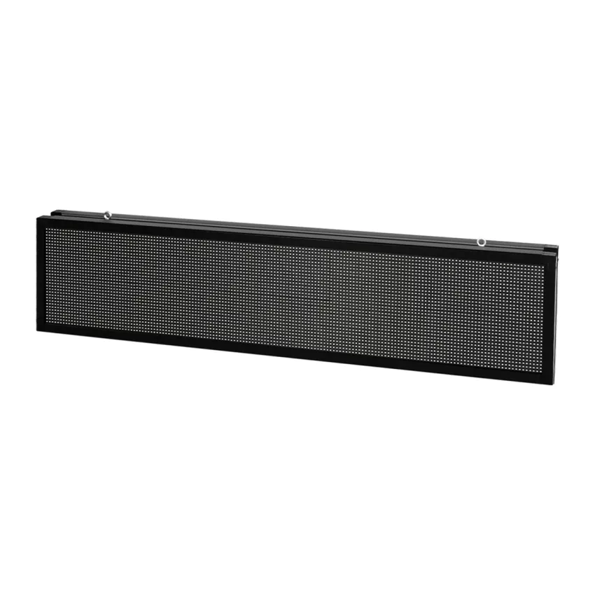 GLOBOSTAR® DISPLAY  Κυλιόμενη Ψηφιακή Επιγραφή P10 Διπλής Όψης LED AC 220-240V Αδιάβροχο IP65 Κόκκινο - WiFi Control μέσω FK APP - Αισθητήρας Θερμοκρασίας & Υγρασίας - Μ166 x Π11 x Υ38cm