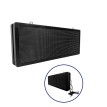 GLOBOSTAR® DISPLAY  Κυλιόμενη Ψηφιακή Επιγραφή P10 Διπλής Όψης LED AC 220-240V Αδιάβροχο IP65 Μπλε - WiFi Control μέσω FK APP - Αισθητήρας Θερμοκρασίας & Υγρασίας - Μ104 x Π12 x Υ40cm