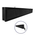 GLOBOSTAR® DISPLAY  Κυλιόμενη Ψηφιακή Επιγραφή P10 Διπλής Όψης LED AC 220-240V Αδιάβροχο IP65 Μπλε - WiFi Control μέσω FK APP - Αισθητήρας Θερμοκρασίας & Υγρασίας - Μ168 x Π12 x Υ24cm