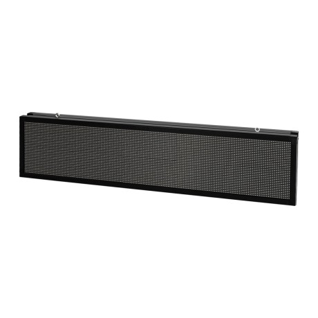 GLOBOSTAR® DISPLAY  Κυλιόμενη Ψηφιακή Επιγραφή P10 Διπλής Όψης LED AC 220-240V Αδιάβροχο IP65 RGB - WiFi Control μέσω FK APP - Αισθητήρας Θερμοκρασίας & Υγρασίας - Μ166 x Π11 x Υ38cm