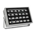 GLOBOSTAR® FLOODKENA  Προβολέας Σποτ Wall Washer LED 40W 3400lm 120° AC 220-240V Αδιάβροχο IP67 Πολύχρωμο RGBW - Bridgelux SMD Chip - Γκρι Ανθρακί - Μ31 x Π10 x Υ17cm