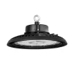 GLOBOSTAR® INDUSTRY  Βιομηχανικό Φωτιστικό Καμπάνα High Bay UFO LED 200W 30000lm SDCM<5 90° AC 85-265V Αδιάβροχο IP65 IK08 Φυσικό Λευκό 5000K - 338 x Sanan Opto SMD Chip & TÜV SÜD Driver - Μαύρο Χυτό Αλουμίνιο - Μ30 x Π30 x Υ16cm