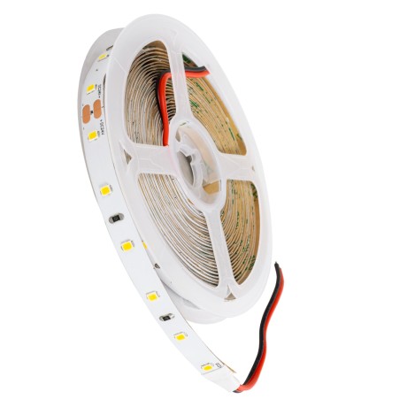 GLOBOSTAR® LILAC  Ταινία LED 6W/m 600lm/m 120° DC 24V IP20 60 x SMD2835 Chip/m Φυσικό Λευκό 4500K Dimmable - Sanan SMD Chip - Μ500 x Π0.8 x Υ0.1cm - Ρολό 5 Μέτρων