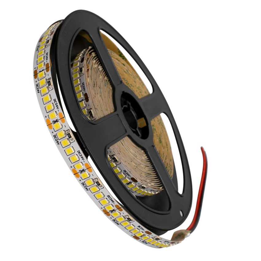 GLOBOSTAR® LUXA  Ταινία LED 16W/m 1920lm/m 120° DC 24V IP20 240 x SMD2835 Chip/m Φυσικό Λευκό 4500K Dimmable - Sanan SMD Chip - Μ500 x Π1 x Υ0.2cm - Ρολό 5 Μέτρων