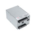 GLOBOSTAR® MEANWELL-PSPA1000-24  Τροφοδοτικό/Μετασχηματιστής Class I PELV 1000W 42A AC 220-240V σε DC 24V IP20 - Ρυθμιζόμενo από DC 22V έως DC 28V - Ασημί - Μ17 x Π12 x Υ9.3cm