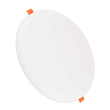 GLOBOSTAR® PANELEON  Χωνευτό Panel Οροφής με Σύστημα Ρυθμιζόμενης Τρύπας Κοπής LED 33W 3492lm 180° AC 220-240V IP20 Φυσικό Λευκό 4500K - Lumileds SMD Chip & TÜV SÜD Driver - Λευκό Γαλακτερό - Μ22.2 x Π22.2 x Υ2cm / Q3.5cm έως Q20.5cm
