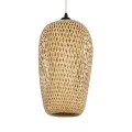 GLOBOSTAR® SAN TROPEZ  Boho Κρεμαστό Φωτιστικό Οροφής με Ντουί 1 x E27 AC 220-240V IP20 - Μπεζ - Μ23 x Π23 x Υ42cm