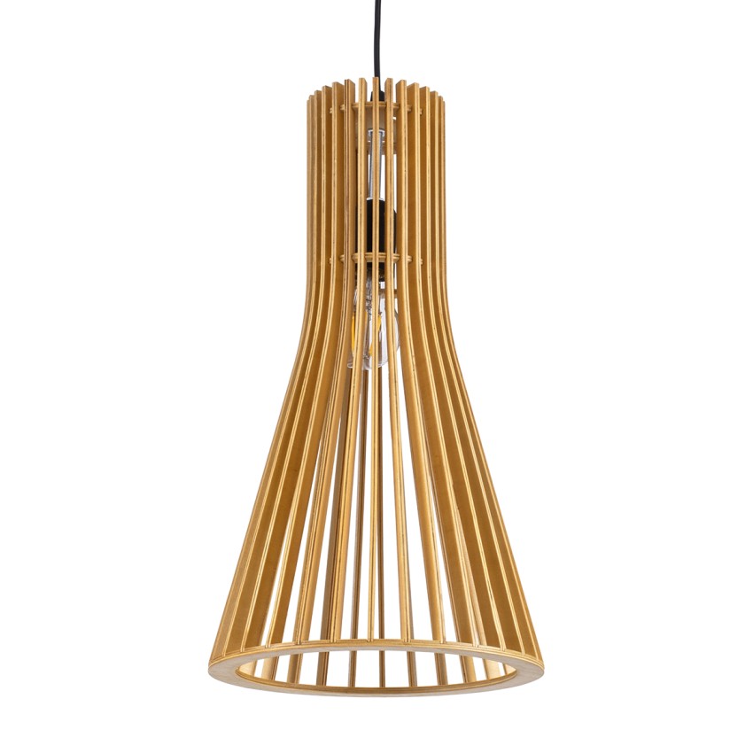 GLOBOSTAR® SCANDINAVIA  Boho Κρεμαστό Φωτιστικό Οροφής με Ντουί 1 x E27 AC 220-240V IP20 - Μπεζ - Μ25 x Π25 x Υ45cm