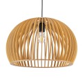 GLOBOSTAR® SCANDINAVIA  Boho Κρεμαστό Φωτιστικό Οροφής με Ντουί 1 x E27 AC 220-240V IP20 - Μπεζ - Μ44 x Π44 x Υ28cm