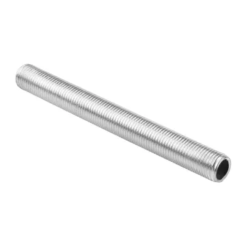 GLOBOSTAR® THREADEDTUBE  Μεταλλικός DIY Σύνδεσμος / Μαστός με M10 Σπείρωμα για Φωτιστικά - Μ9 x Π1 x Υ1cm