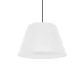 GLOBOSTAR® TRIANGLE  Μοντέρνο Κρεμαστό Φωτιστικό Οροφής με Ντουί 1 x E27 AC 220-240V IP20 - Λευκό - Μ35 x Π35 x Υ24cm