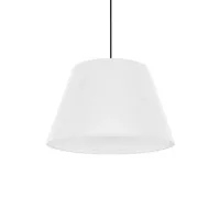 GLOBOSTAR® TRIANGLE  Μοντέρνο Κρεμαστό Φωτιστικό Οροφής με Ντουί 1 x E27 AC 220-240V IP20 - Λευκό - Μ35 x Π35 x Υ24cm