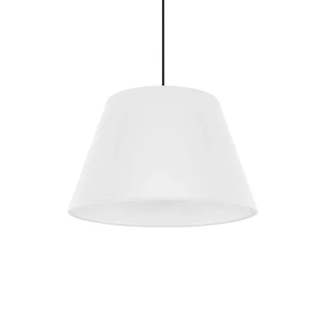 GLOBOSTAR® TRIANGLE  Μοντέρνο Κρεμαστό Φωτιστικό Οροφής με Ντουί 1 x E27 AC 220-240V IP20 - Λευκό - Μ35 x Π35 x Υ24cm