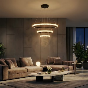 kelvo® DIAMOND  Κρεμαστό Φωτιστικό Οροφής LED 100W 10000lm 180° AC 220-240V IP20 Ρυθμιζόμενο Λευκό CCT με Χειριστήριο από 2700K έως 6000K Dimmable - Lumileds SMD Chip - Μαύρο Ματ - Μ60 x Π60 x Υ60cm