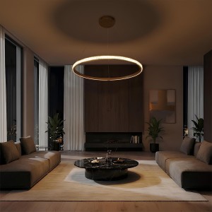 kelvo® DIAMOND  Κρεμαστό Φωτιστικό Οροφής LED 45W 4500lm 180° AC 220-240V IP20 Ρυθμιζόμενο Λευκό CCT με Χειριστήριο από 2700K έως 6000K Dimmable - Lumileds SMD Chip - Χρυσό Πλατίνα - Μ60 x Π60 x Υ3cm