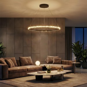 kelvo® DIAMOND  Κρεμαστό Φωτιστικό Οροφής LED 67W 6700lm 180° AC 220-240V IP20 Ρυθμιζόμενο Λευκό CCT με Χειριστήριο από 2700K έως 6000K Dimmable - Lumileds SMD Chip - Μαύρο Ματ - Μ80 x Π80 x Υ3cm