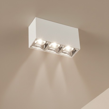 kelvo® LUMINAR  Φωτιστικό Downlight Σποτ LED 12W 1680lm 36° AC 220-240V IP20 Φυσικό Λευκό 4500K - Osram SMD Chip & TÜV SÜD Driver - Λευκό Ματ - Μ11.8 x Π4.2 x Υ6.6cm