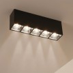kelvo® LUMINAR  Φωτιστικό Downlight Σποτ LED 20W 2800lm 36° AC 220-240V IP20 Φυσικό Λευκό 4500K - Osram SMD Chip & TÜV SÜD Driver - Μαύρο Ματ - Μ19.5 x Π4.2 x Υ6.6cm