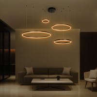 kelvo® VENOM  Κρεμαστό Φωτιστικό Οροφής LED 150W 15000lm 120° AC 220-240V IP20 Ρυθμιζόμενο Λευκό CCT με Χειριστήριο από 2700K έως 6000K Dimmable - Lumileds SMD Chip - Μαύρο Ματ - Μ150 x Π90 x Υ60cm