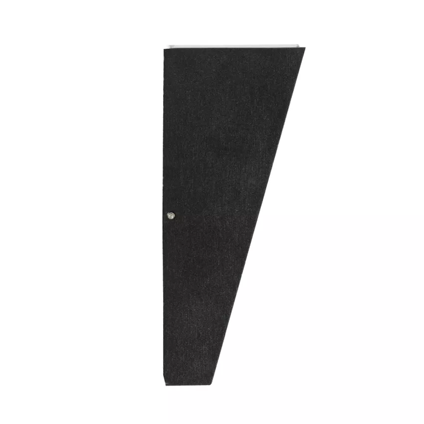 TRIANDE  Φωτιστικό Τοίχου - Απλίκα Αρχιτεκτονικού Φωτισμού Εσωτερικού/Εξωτερικού Χώρου Up & Down LED 10W 1200lm 5° & 60° AC 220-240V IP65 Μ8.5 x Π8.5 x Υ20cm - Φυσικό Λευκό 4500K - Μαύρο Αλουμίνιο - Bridgelux Chip