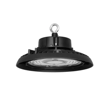 INDUSTRY  LED UFO HIGH BAY 150W 275*SANAN OPTO CHIP 150lm/W 22500lm CRI≥80Ra SDCM<5 90° 85-265VAC 50/60Hz IP65 5000K TÜV SÜD CERTIFIED DRIVER - Μαύρο - Μ26.5 x Π26.5 x Υ15cm