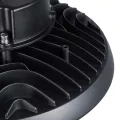 INDUSTRY  LED UFO HIGH BAY 150W 275*SANAN OPTO CHIP 150lm/W 22500lm CRI≥80Ra SDCM<5 90° 85-265VAC 50/60Hz IP65 5000K TÜV SÜD CERTIFIED DRIVER - Μαύρο - Μ26.5 x Π26.5 x Υ15cm