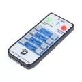 GLOBOSTAR® SMARTGROUP-REM  Ασύρματο Χειριστήριο IR για όλα τα Φωτιστικά Τεχνολογίας Smart Group Linkable Control System 2.4Ghz DC 3V CR 2032 IP20 Γκρι με Μαύρο Πλαστικό ABS - Μ9 x Π4 x Υ1.5cm
