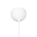 GLOBOSTAR® VORTEX  Μοντέρνο Κρεμαστό Φωτιστικό Οροφής με Ντουί 1 x E27 AC 220-240V IP20 - Λευκό - Μ23.5 x Π23.5 x Υ20cm