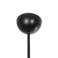 GLOBOSTAR® GATSBY  Vintage Κρεμαστό Φωτιστικό Οροφής με Ντουί 3 x E27 AC 220-240V IP20 - Μαύρο & Μπεζ - Μ60 x Π28 x Υ22cm
