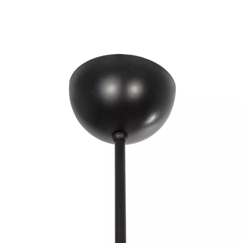 GLOBOSTAR® GATSBY  Vintage Κρεμαστό Φωτιστικό Οροφής με Ντουί 3 x E27 AC 220-240V IP20 - Μαύρο & Μπεζ - Μ60 x Π28 x Υ22cm