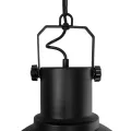 GLOBOSTAR® SIERRA  Vintage Κρεμαστό Φωτιστικό Οροφής με Ντουί 1 x E27 AC 220-240V IP20 - Μαύρο & Χρυσό - Μ30 x Π30 x Υ40cm
