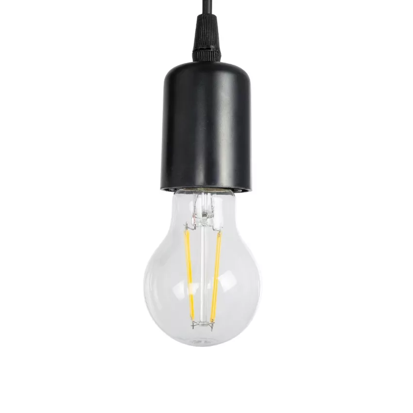 GLOBOSTAR® XYLO  Μοντέρνο Φωτιστικό Τοίχου - Απλίκα με Ντουί 1 x E27 AC 220-240V IP20 - Μαύρο & Μπεζ - Μ18 x Π18 x Υ19cm
