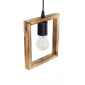 EDISON Vintage Κρεμαστό Φωτιστικό Ανάρτηση Μονόφωτο 1 x E27 IP20 Μπεζ Ξύλο - Μ19 x Π5 x Υ22cm EDISON Vintage Κρεμαστό Φωτιστικό Ανάρτηση Μονόφωτο 1 x E27 IP20 Μπεζ Ξύλο - Μ19 x Π5 x Υ22cm