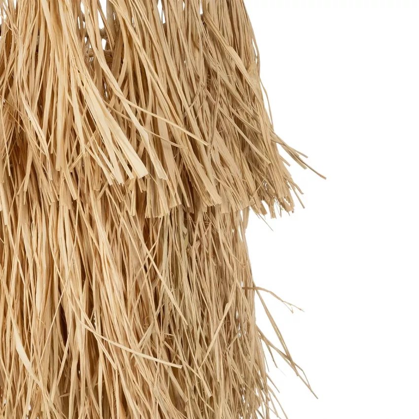 GLOBOSTAR® WEG  Boho Κρεμαστό Φωτιστικό Οροφής με Ντουί 1 x E27 AC 220-240V IP20 - Μπεζ - M45 x Π45 x Υ53cm