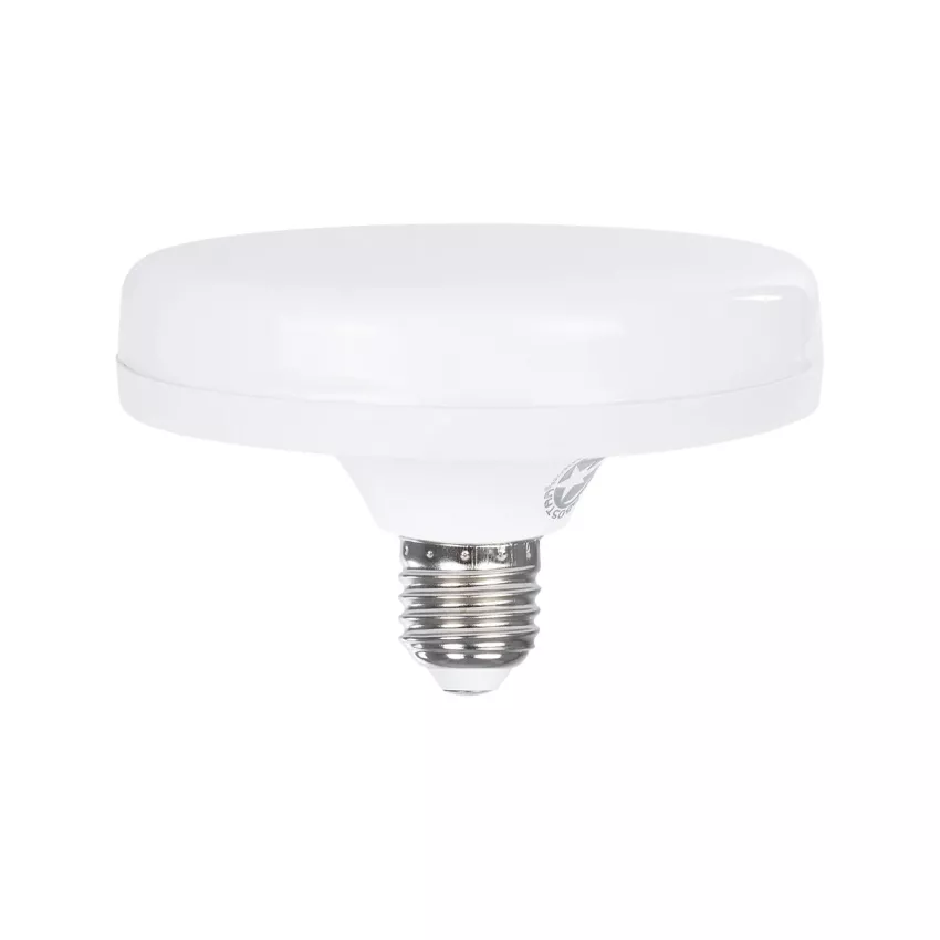 Λάμπα LED E27 UFO F120 22W 230V 2200lm 180° IP20 Ψυχρό Λευκό 6000k - Μ12 x Π12 x Υ7.5cm