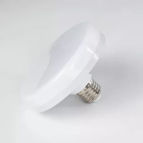 Λάμπα LED E27 UFO F120 22W 230V 2068lm 180° IP20 Θερμό Λευκό 2700k - Μ12 x Π12 x Υ7.5cm